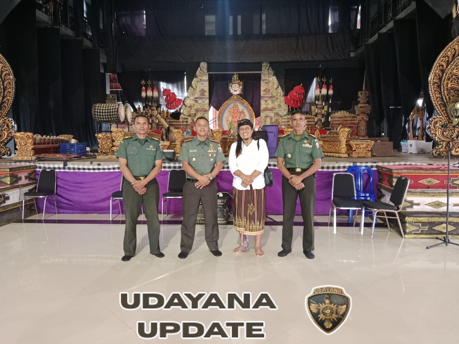 Dandim 1616/Gianyar Jalin Silaturahmi dengan Tokoh Budaya di Desa Bona