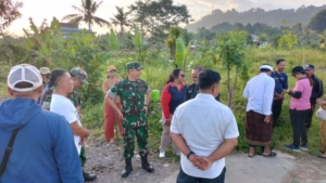 Letkol Arm I Gede Arya Girinatha Utama Pantau Langsung Serap Gabah Petani dari Bulog