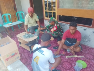 Pengawasan Wilayah Binaan Koramil 1602-03 Detusoko Berjalan Lancar, Situasi Aman dan Kondusif