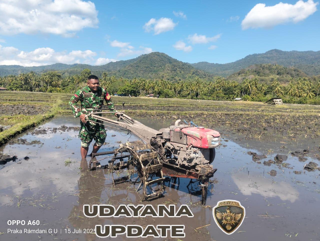 Babinsa Enda Turun Langsung Bantu Petani Hadapi Tantangan Pertanian Tahun Ini