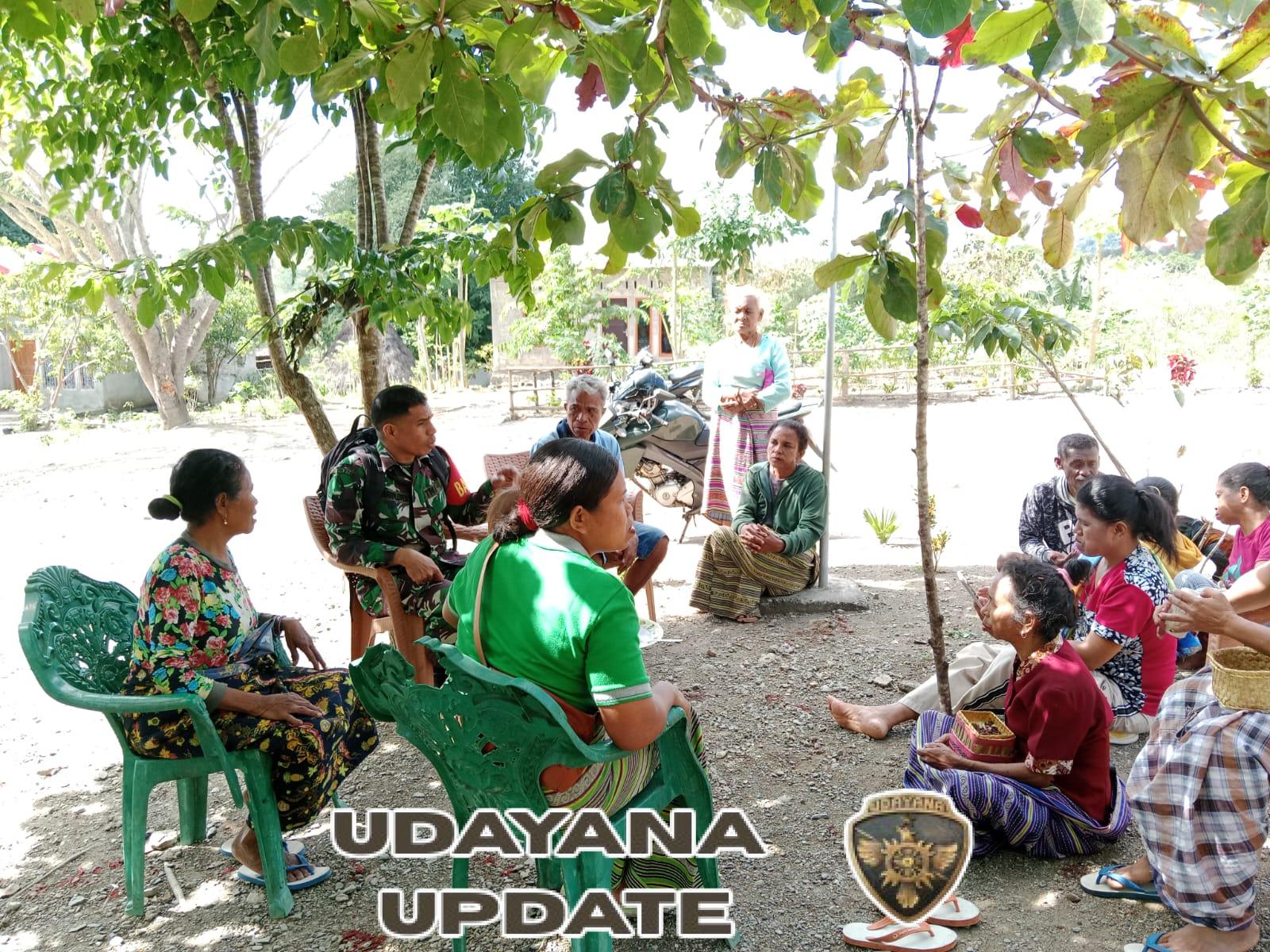 Wujud Kepedulian, Babinsa Koramil 1618-01/Miotim Berikan Arahan Kesehatan untuk Warga Binaan