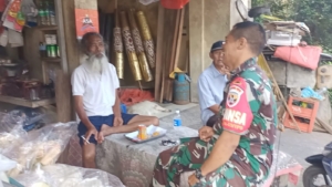 Babinsa Pejeng Kawan Serap Aspirasi Petani, Tanggapi Serangan Hama Tikus