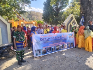 Danramil dan Koramil 1608-06/Wawo, Kunci Sukses Puncak Perayaan Hari Jadi Desa Maria ke-225