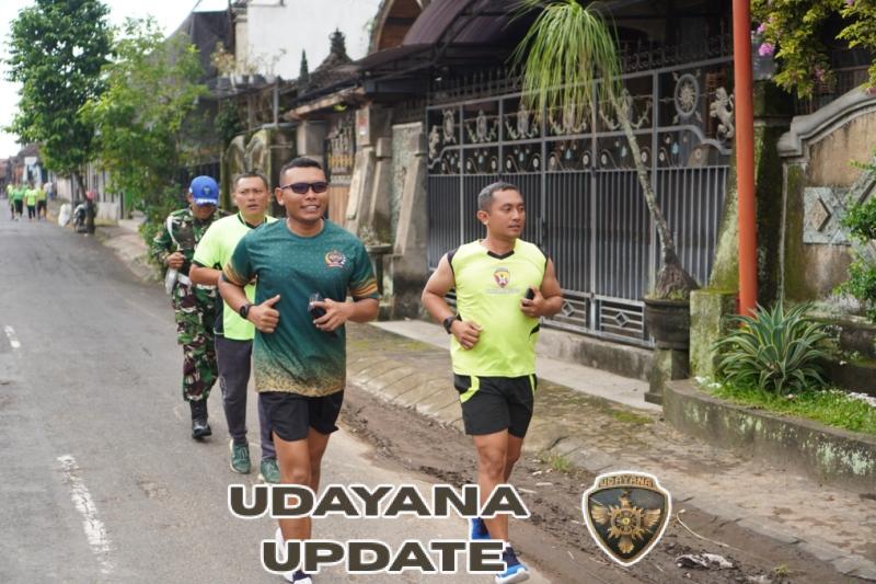 Dandim Klungkung Pimpin Binsik Lari Pagi