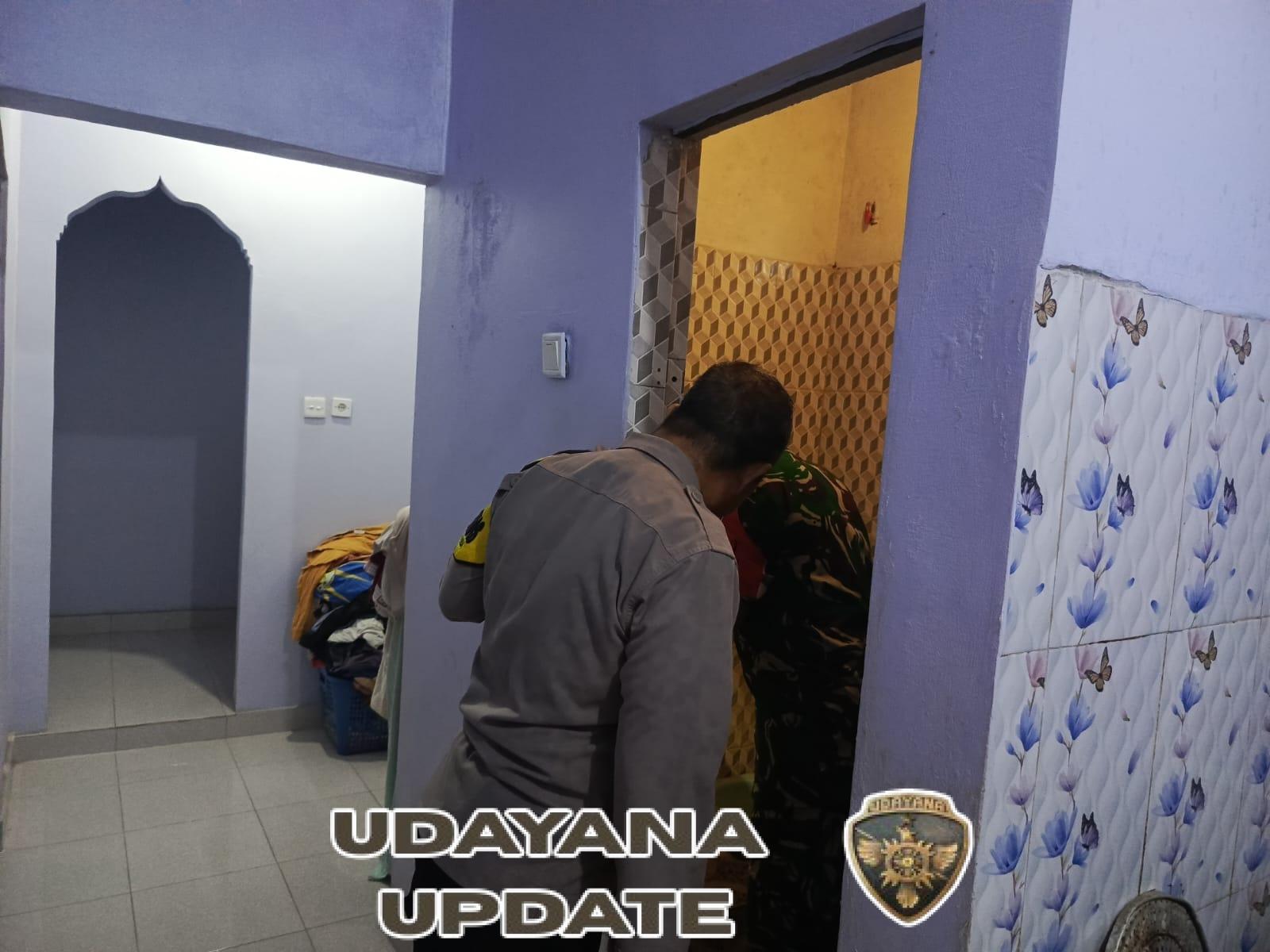 Gelar PSN Babinsa Kampung Kusamba Bersinergi Berantas Sarang Nyamuk Cegah DBD”