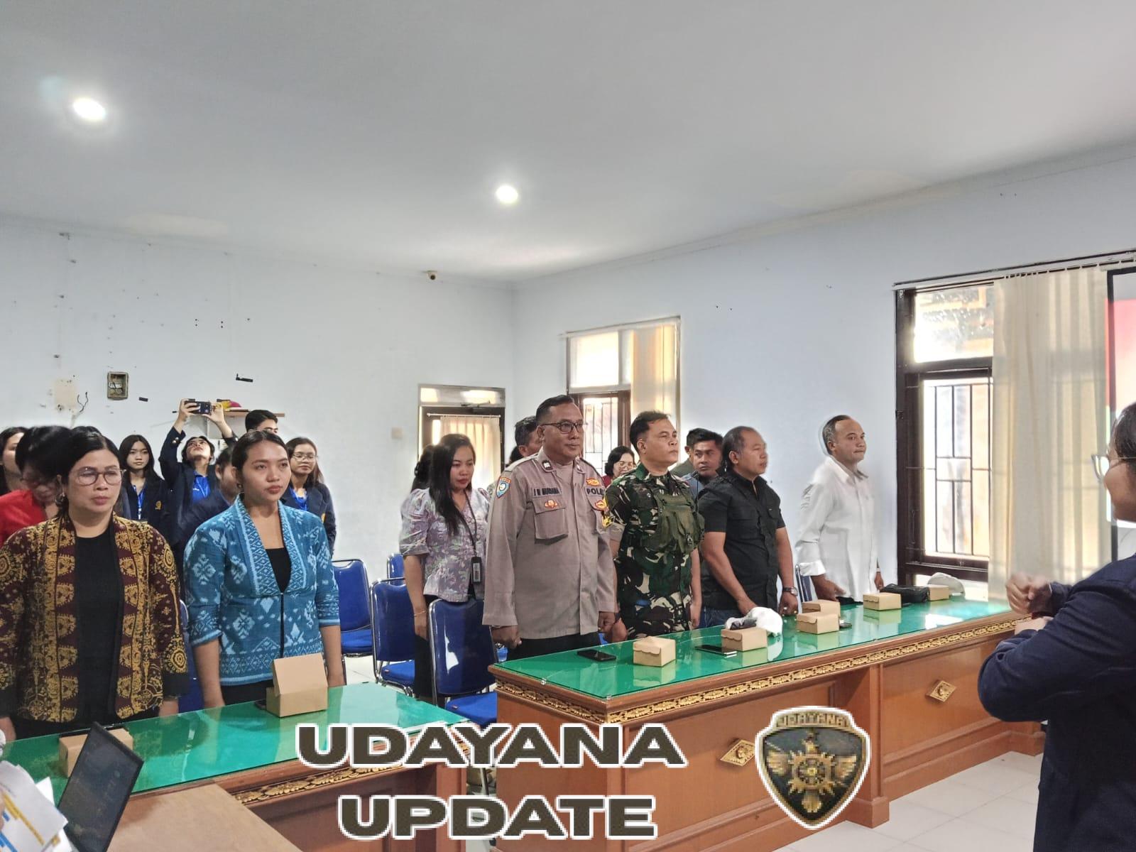 Dandim Klungkung Kerahkan Babinsa Atensi Penerimaan dan Pembukaan KKN