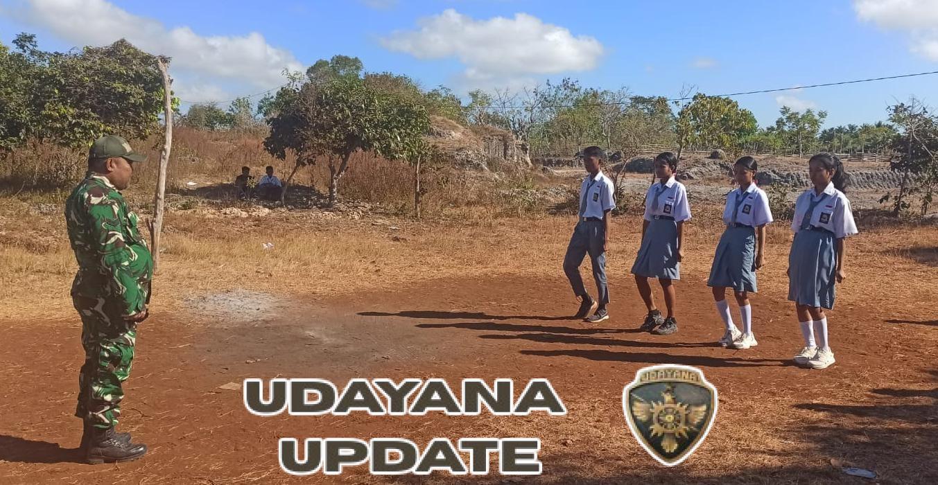 Sertu Jordi Pimpin Seleksi Paskibraka di Kecamatan Sabu Timur