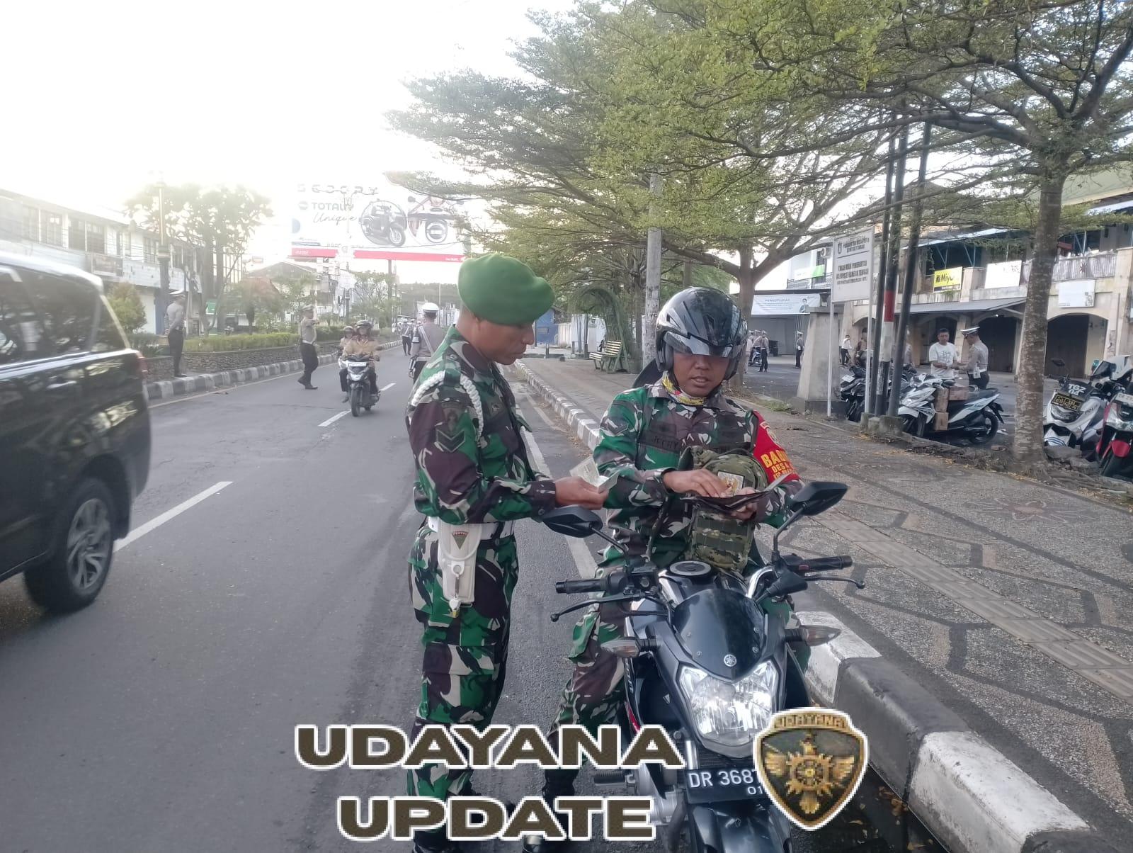 Kodim 1620/Loteng Kirim Pasukan Bantu Kepolisian Dalam Operasi Patuh Rinjani