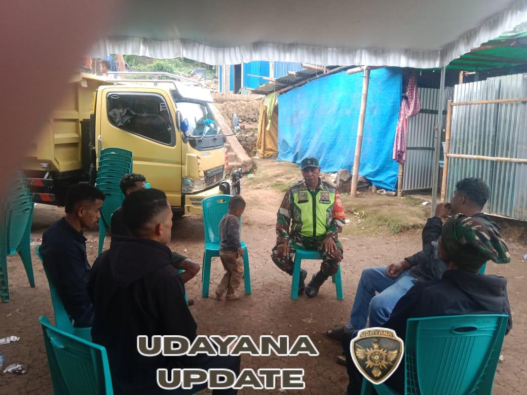 Sertu Clementino Aktif di Wilayah Binaan, TNI Terus Jalin Kedekatan dengan Masyarakat