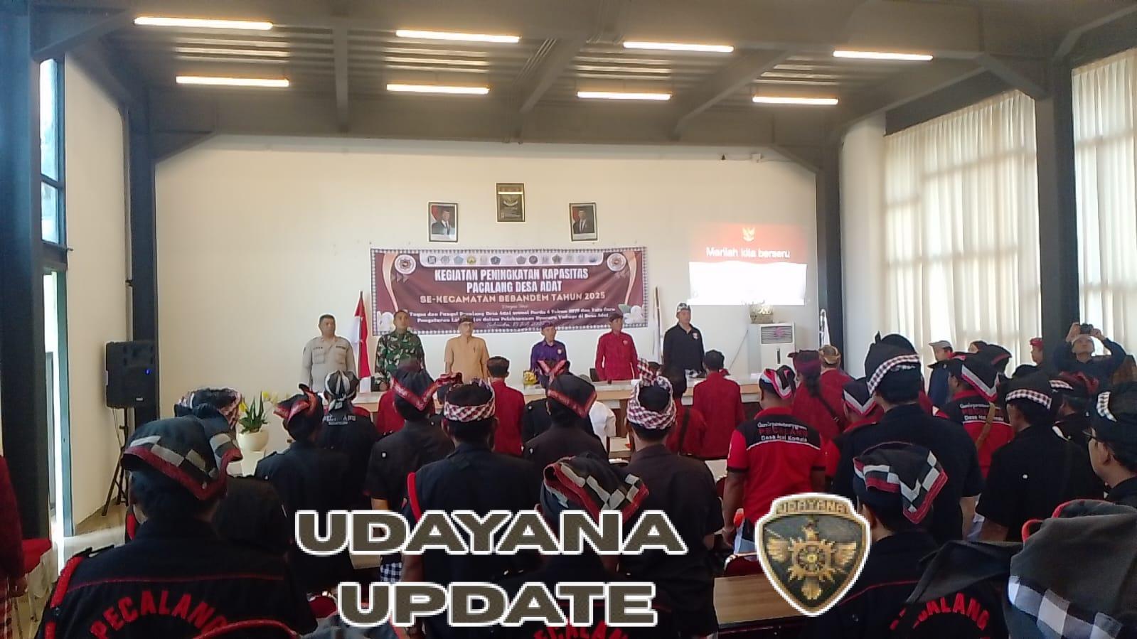 Koramil 1623-07/Bebandem Hadiri Kegiatan Peningkatan Kapasitas guna Tingkatkan Kemampuan Pecalang