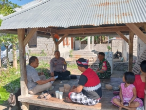 Babinsa Les dan Bhabinkamtibmas kolaborasi jalin Kedekatan bersama Warga Binaan