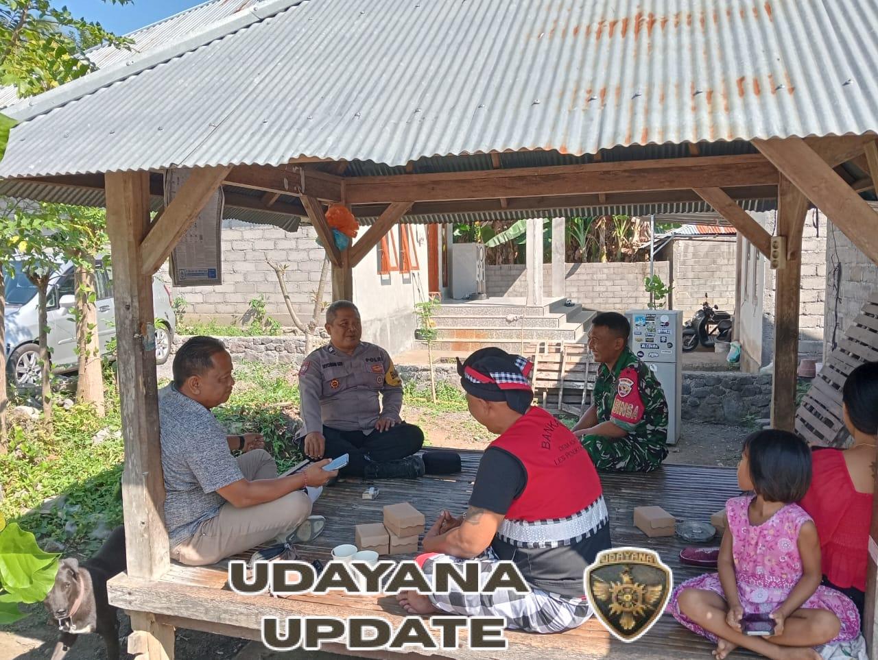 Babinsa Les dan Bhabinkamtibmas kolaborasi jalin Kedekatan bersama Warga Binaan