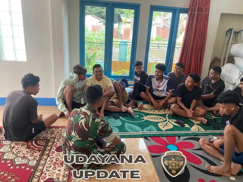 Babinsa Ende Aktif Lakukan Monitoring Kontingen di Desa Suka Maju