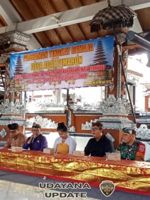 30 Remaja Ikuti Pasraman Pemaron, Menjadi Generasi Pewaris Adat dan Agama