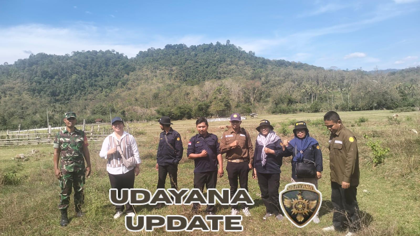 Tim Kementerian Pertanian RI Tinjau Lahan Bera di Desa Lamuntet, Babinsa Koramil 01/Taliwang Dampingi Monitoring.