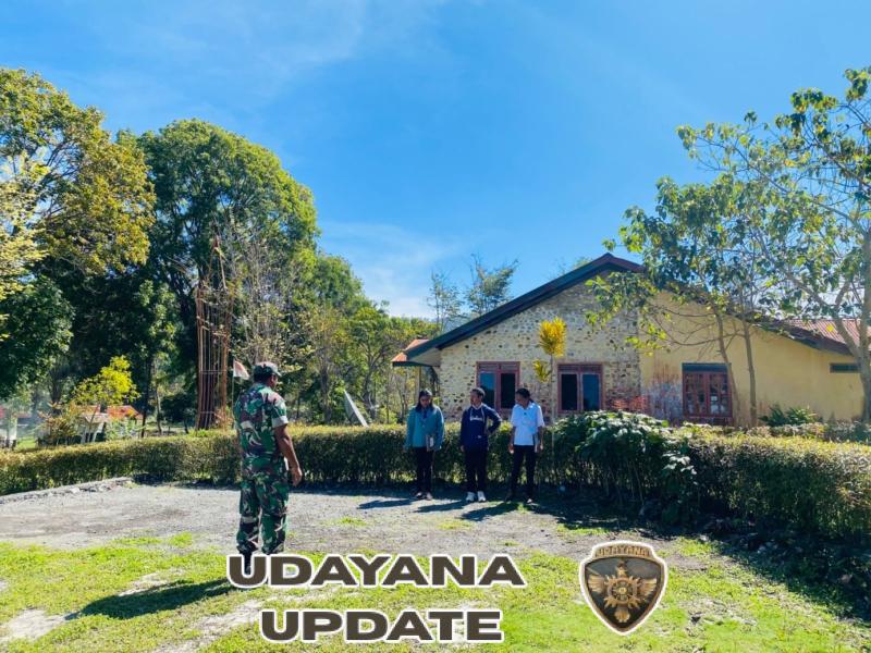 Babinsa Koramil 1618-02/Miobar Latih PBB Perangkat Kecamatan Miobar Jelang Apel Kesadaran