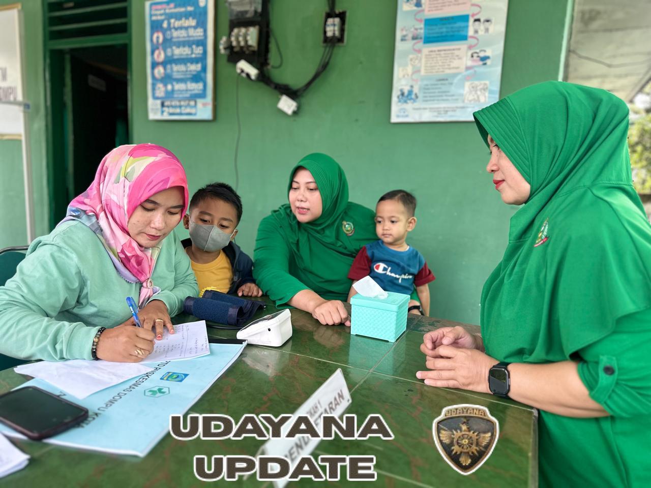 Persit KCK Cabang XXVIII Gelar Posyandu, Dukung Kesehatan Ibu dan Anak