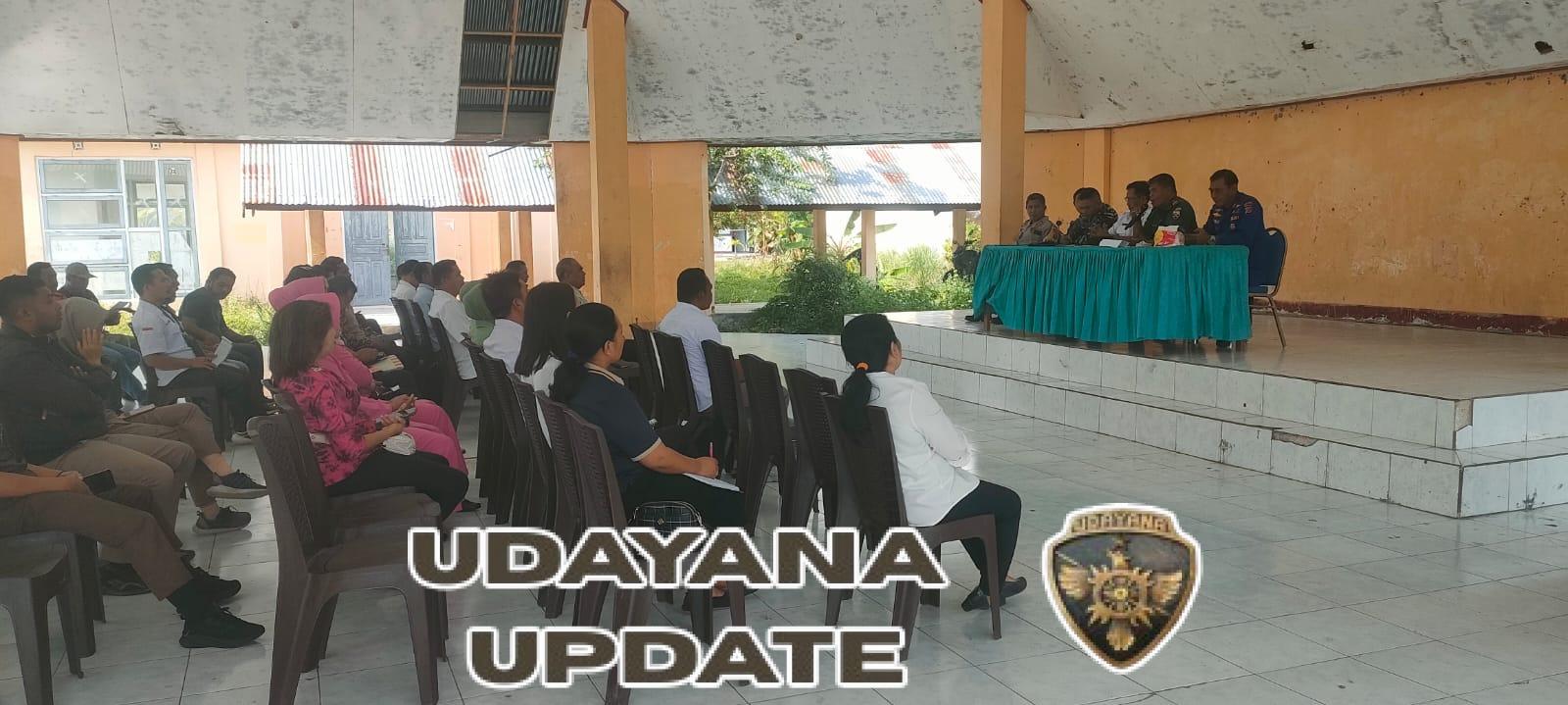 Koramil 1612-03/Reok Hadiri Rapat Persiapan HUT RI ke-80 di Kecamatan Reok