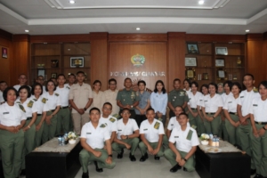 Dandim 1616/Gianyar Sambut Hangat Audiensi SPPI dan SPPG, Tekankan Pentingnya Disiplin dan Inovasi