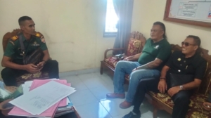 Pembinaan Wilayah Berkelanjutan, Danramil Payangan Tingkatkan Koordinasi di Melinggih