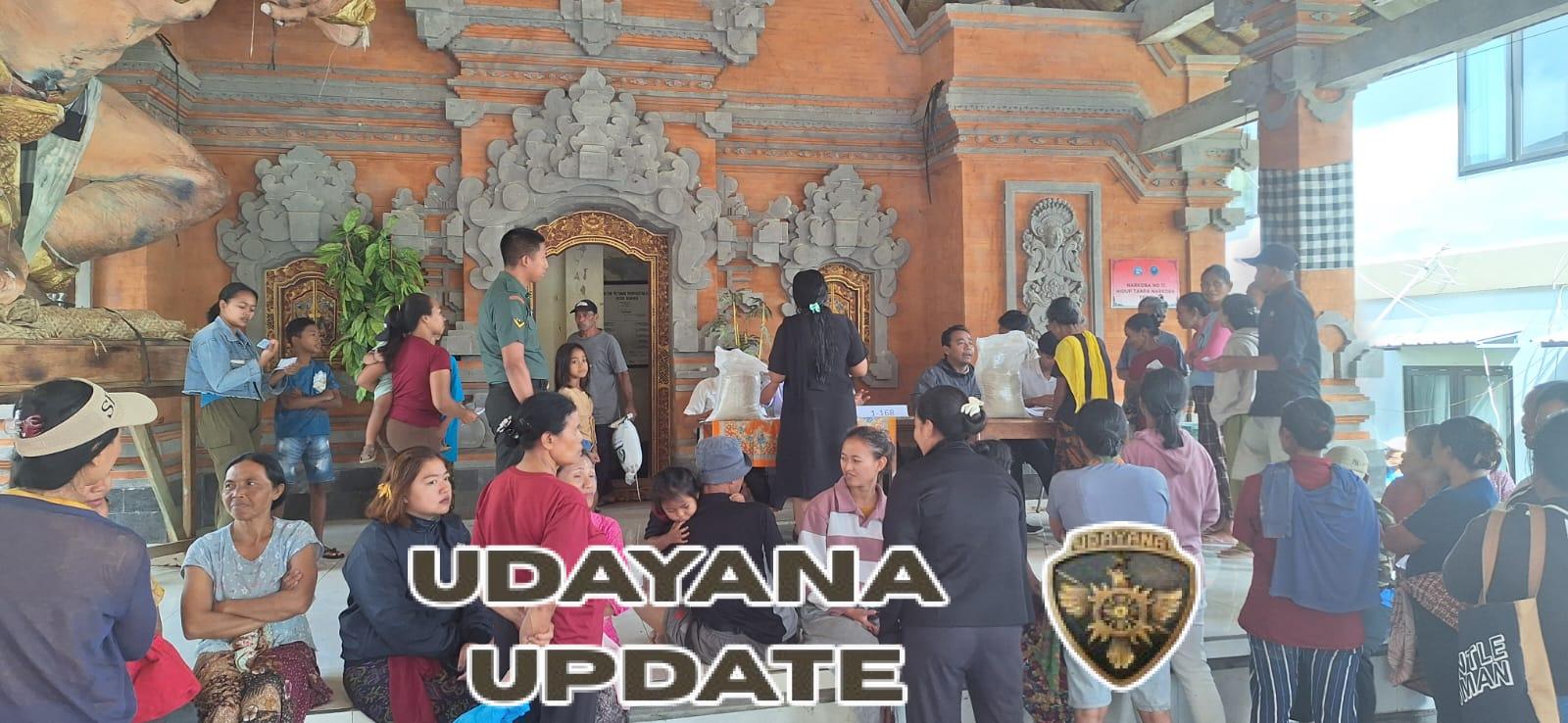 Serda I Kadek Sudiksa Pastikan Distribusi CBP di Desa Bukian Tepat Sasaran