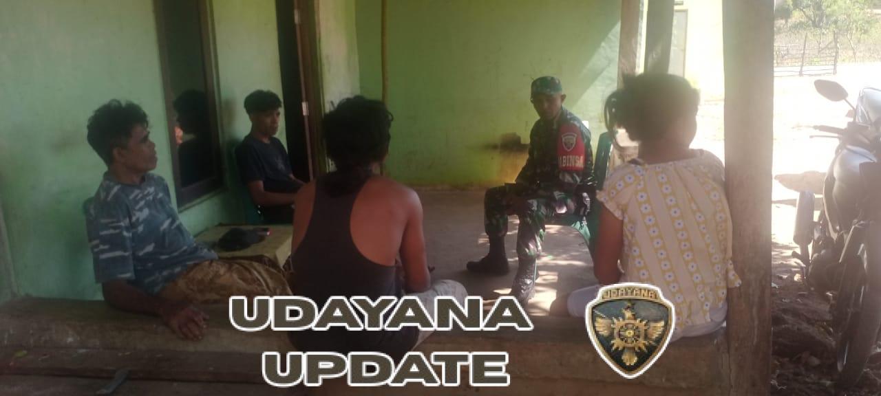 Melalui Komsos Babinsa Pererat Hubungan Baik Dengan Warga Binaan