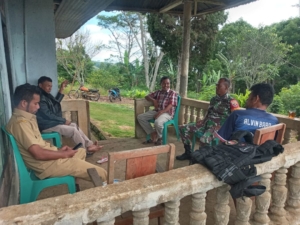 Kodim 1602/Ende Gelar Pamwil dan Komsos, Perkuat Kemanunggalan TNI-Rakyat di Desa Binaan