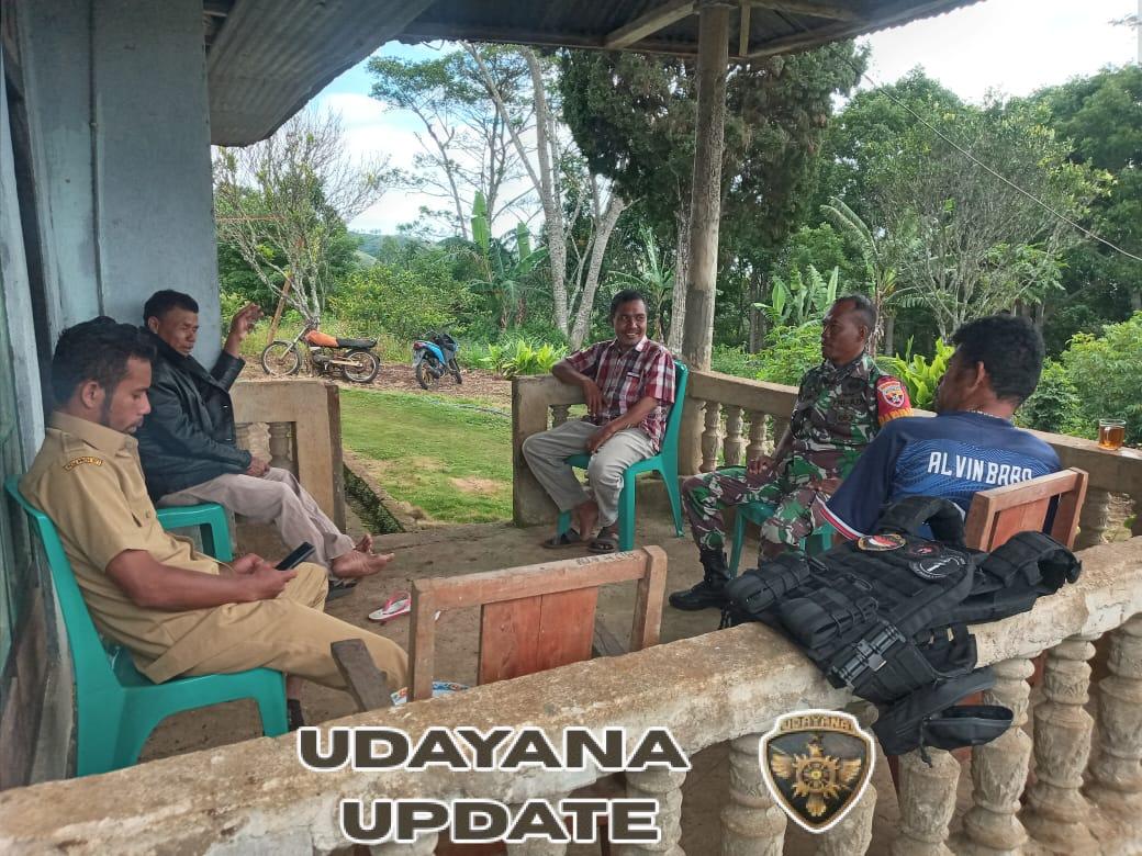 Kodim 1602/Ende Gelar Pamwil dan Komsos, Perkuat Kemanunggalan TNI-Rakyat di Desa Binaan