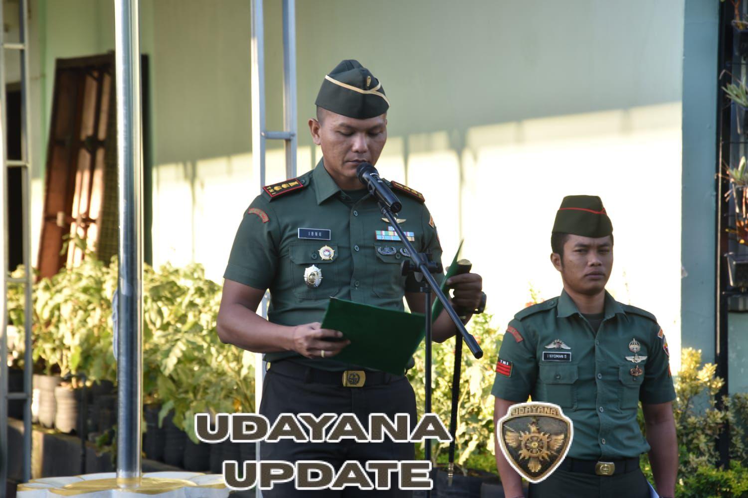 Dandim 1609/Buleleng Pimpin Upacara 17-an, Tegaskan Bahaya Judol dan Pinjol