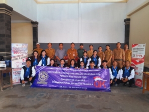 Babinsa Penuktukan Hadiri Pembukaan KKN PPM Universitas Udayana di Balai Werdi Guna