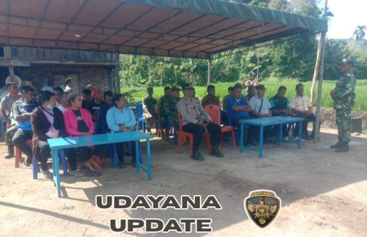 Tanam padi sistem tabela, Koramil Adonara gandeng BUMDes Lanang Gagah