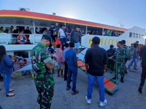 Meningkatkan Kewaspadaan, Koramil 1604-08 Patroli Laut Sabu Raijua