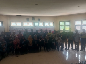 Bati Tuud Koramil 02/Sekongkang Wakili Danramil dalam Giat Loka Karya Lintas Sektoral Trimester II di Kecamatan Maluk