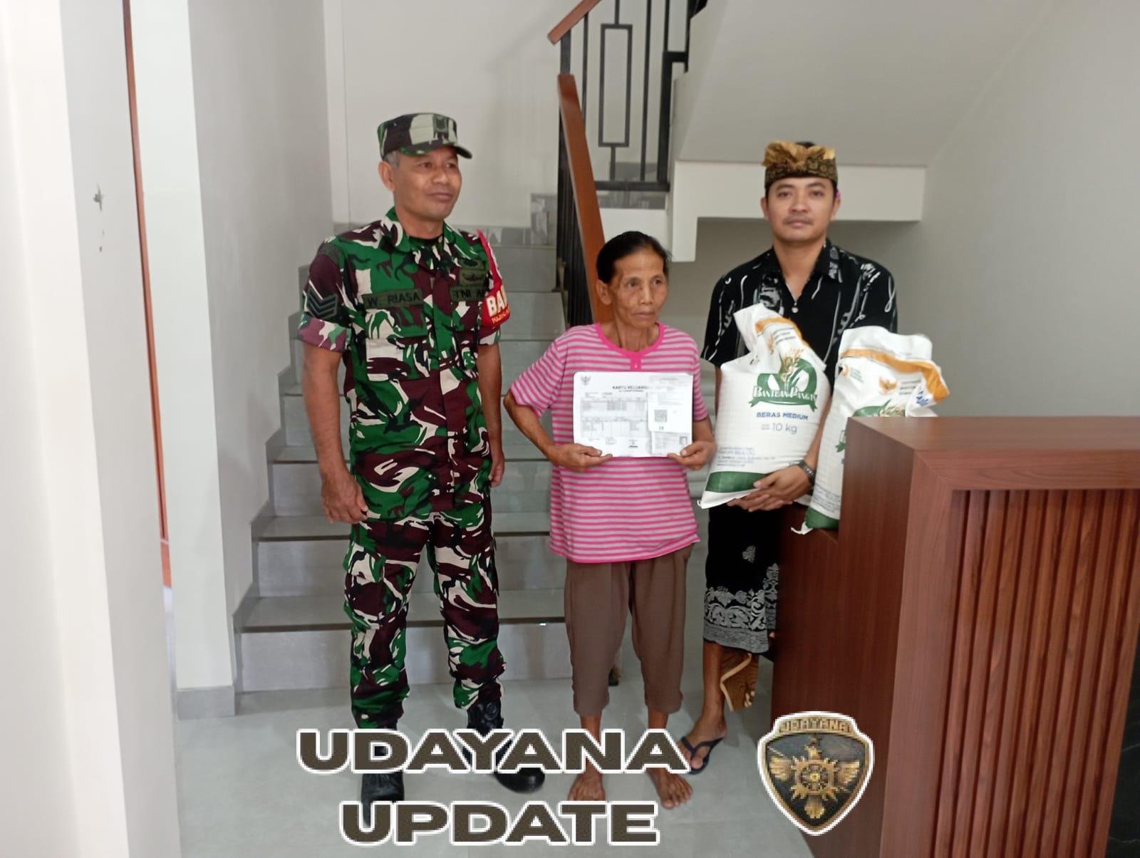 67 Warga Pejeng Terima Beras Bantuan Pangan Periode Juni–Juli 2025