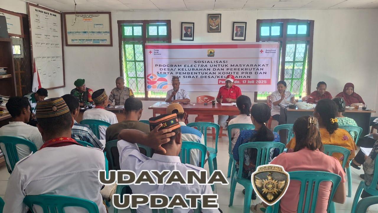 Babinsa dan Pemerintah Desa Parolando Bersinergi Dalam Pengurangan Risiko Bencana