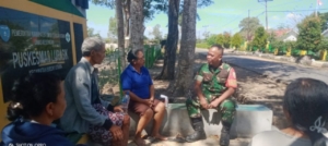 Duduk Bersama Warga, Babinsa Koramil 1618-05/Biut Sampaikan Pesan Penting Soal Kesehatan