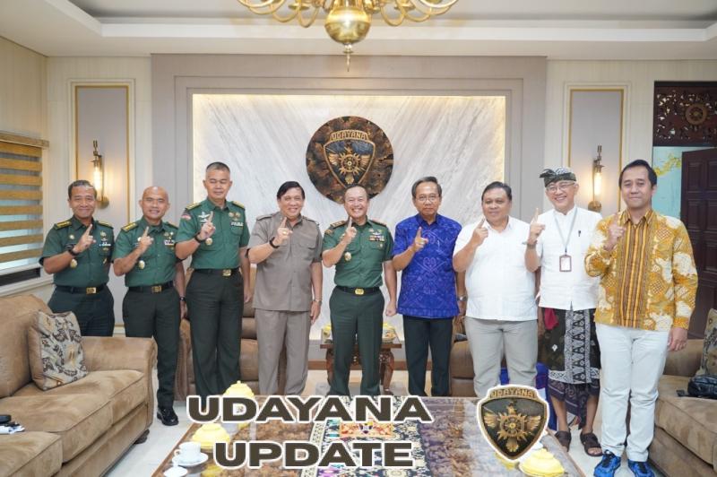 Kodam IX/Udayana dan ITB STIKOM Bali Jajaki Kerja Sama Strategis Bidang Keamanan Siber dan SDM Digital