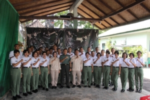 31 Anggota SPPI Kabupaten Tabanan Tiba di Kodim 1619/Tabanan untuk Lapor