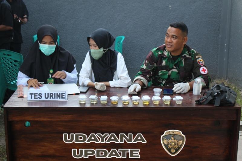 Kodim 1608/Bima Gelar Sosialisasi P4GN dan Tes Urine, Seluruh Sampel Negatif Narkoba