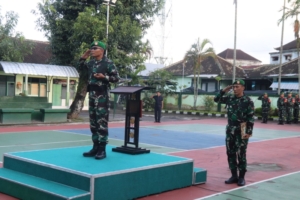 Perdana, Letkol Sidik Pramono Pimpin Upacara 17-an