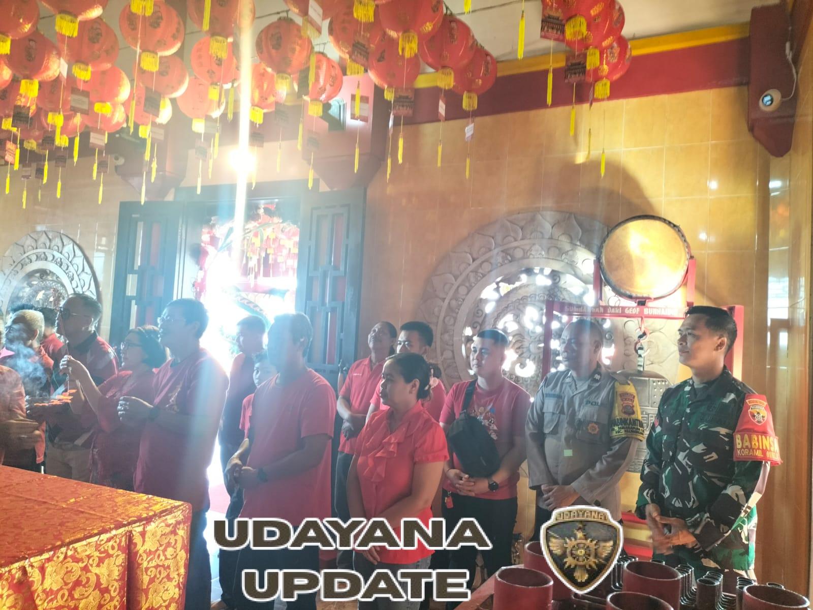 Babinsa Koramil Klungkung Hadiri Peringatan Sejit Kwan Sing Tee Koen’ Zong Yi Miao