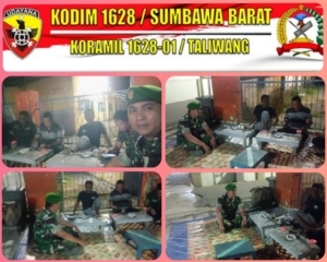 Piket Malam Koramil Taliwang Laksanakan Patroli Wilayah