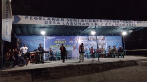 Babinsa Labuhan Lalar Amankan Hiburan Malam Sandeka Dilao’