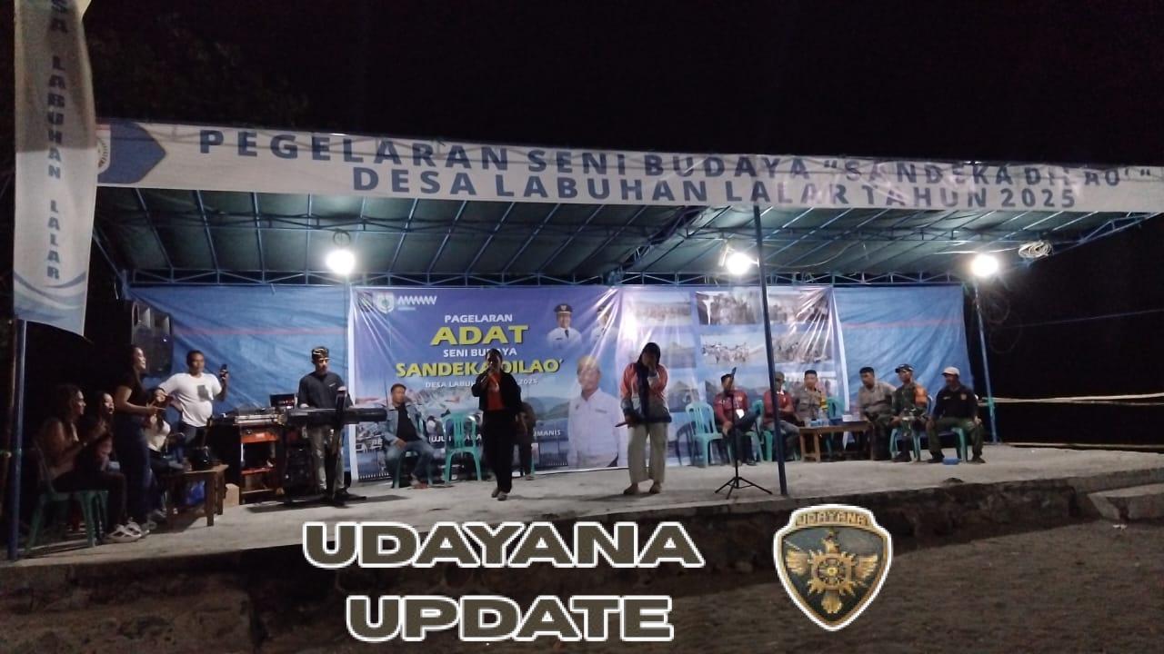 Babinsa Labuhan Lalar Amankan Hiburan Malam Sandeka Dilao’