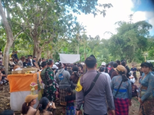 15 Makam Dibongkar, Upacara Ngebet Galih Dikawal Ketat Babinsa Batukandik
