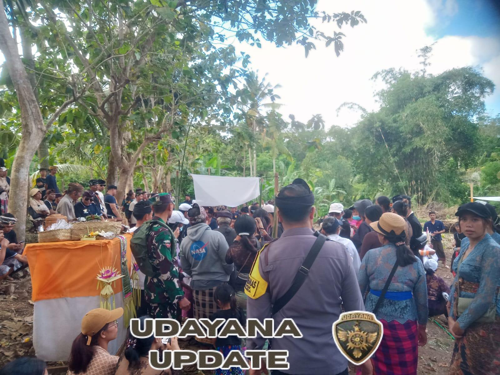 15 Makam Dibongkar, Upacara Ngebet Galih Dikawal Ketat Babinsa Batukandik