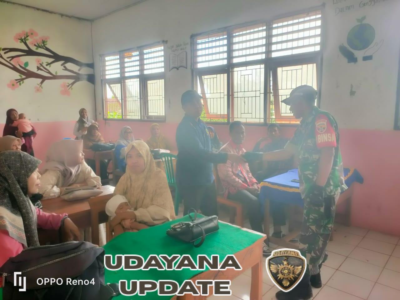 Serka Arya Toni Haris Lakukan Komsos dan Pembinaan di Sekolah Desa Parado Wane