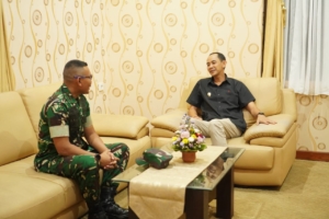 Dandim Klungkung Silaturahmi Ke Wakil Bupati Klungkung
