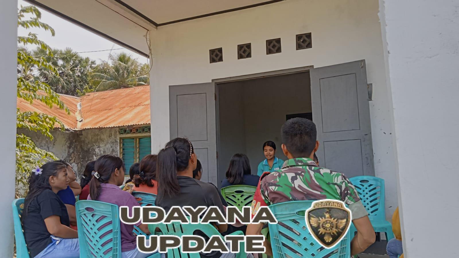 Babinsa Hadiri Penyuluhan Kesehatan Reproduksi dan Pencegahan Kekerasan