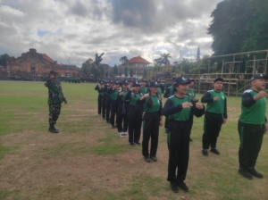 Bangun Disiplin Generasi Muda, Kodim Klungkung Beri Pelatihan Melalui MPLS